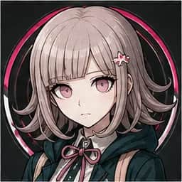 Chiaki Nanami portrait in the Danganronpa Fan Roster character pack