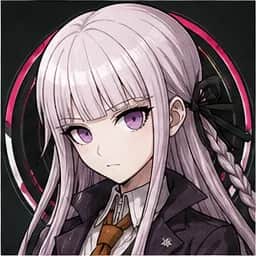 Kyoko Kirigiri portrait in the Danganronpa Fan Roster character pack