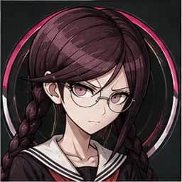 Toko Fukawa portrait in the Danganronpa Fan Roster character pack