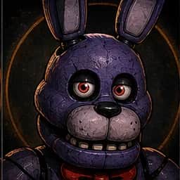 Bonnie portrait in the FNAF Fan Roster character pack