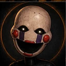 The Puppet portrait in the FNAF Fan Roster character pack