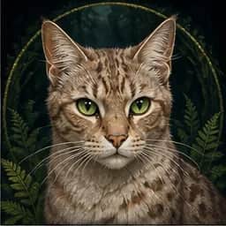 Dapplefern portrait in the Original Clan Cats character pack