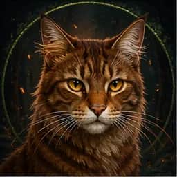 Emberwhisker portrait in the Original Clan Cats character pack