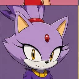 Blaze portrait in the Sonic Fan Roster character pack