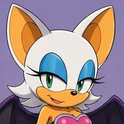 Rouge portrait in the Sonic Fan Roster character pack