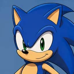 Sonic portrait in the Sonic Fan Roster character pack