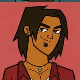 Alejandro portrait in the Total Drama Fan Roster character pack