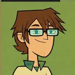 Cody portrait in the Total Drama Fan Roster character pack