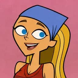 Lindsay portrait in the Total Drama Fan Roster character pack