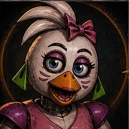 Glamrock Chica portrait in the FNAF Fan Roster