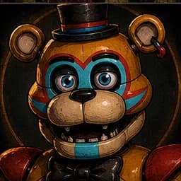 Glamrock Freddy portrait in the FNAF Fan Roster