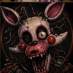 Mangle portrait in the FNAF Fan Roster character pack