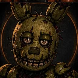 Springtrap portrait in the FNAF Fan Roster