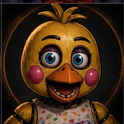 Toy Chica portrait in the FNAF Fan Roster character pack