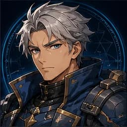 Shin Warden portrait in the Original Anime Heroes