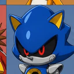 Metal Sonic portrait in the Sonic Fan Roster