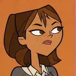 Courtney portrait in the Total Drama Fan Roster
