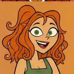 Izzy portrait in the Total Drama Fan Roster