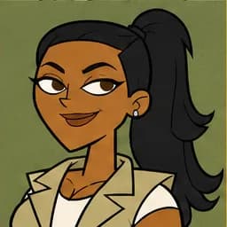 Jasmine portrait in the Total Drama Fan Roster