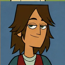 Noah portrait in the Total Drama Fan Roster