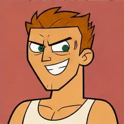 Scott portrait in the Total Drama Fan Roster