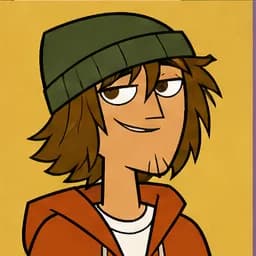 Shawn portrait in the Total Drama Fan Roster