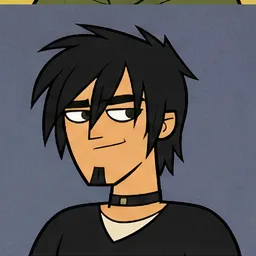 Trent portrait in the Total Drama Fan Roster