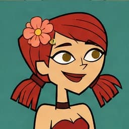 Zoey portrait in the Total Drama Fan Roster