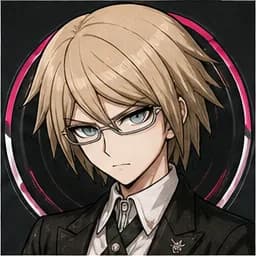 Byakuya Togami portrait in the Danganronpa Fan Roster character pack