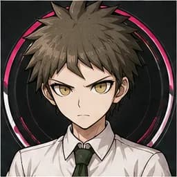 Hajime Hinata portrait in the Danganronpa Fan Roster