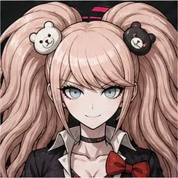 Junko Enoshima portrait in the Danganronpa Fan Roster character pack
