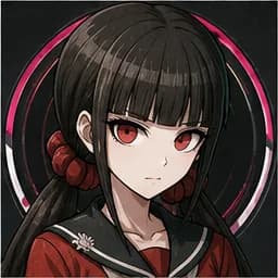 Maki Harukawa portrait in the Danganronpa Fan Roster