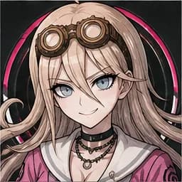 Miu Iruma portrait in the Danganronpa Fan Roster
