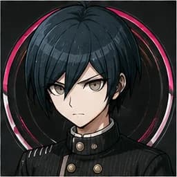 Shuichi Saihara portrait in the Danganronpa Fan Roster
