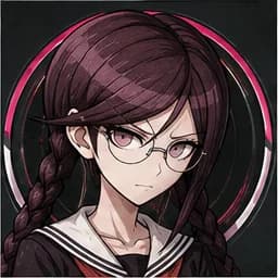 Toko Fukawa portrait preview in Danganronpa Fan Roster