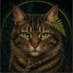 Brackenstep portrait in the Original Clan Cats character pack