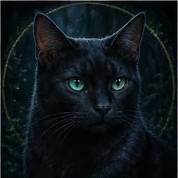Brookshade portrait in the Original Clan Cats