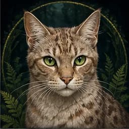 Dapplefern portrait in the Original Clan Cats character pack