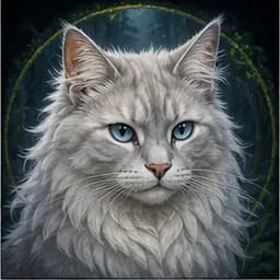 Mistfeather portrait in the Original Clan Cats character pack
