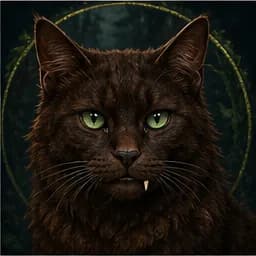 Mossfang portrait in the Original Clan Cats