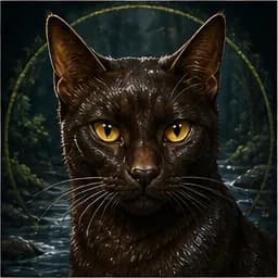Ottershine portrait in the Original Clan Cats