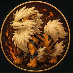 Arcanine avatar in the unofficial Pokémon Hunger Games fan roster