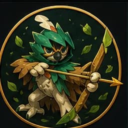 Decidueye avatar in the unofficial Pokémon Hunger Games fan roster