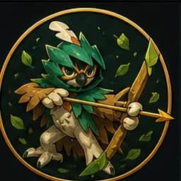 Decidueye portrait in the Pokémon Fan Content Pack character pack