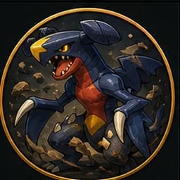 Garchomp avatar in the unofficial Pokémon Hunger Games fan roster