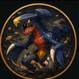 Garchomp portrait in the Pokémon Fan Content Pack character pack