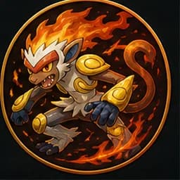 Infernape avatar in the unofficial Pokémon Hunger Games fan roster