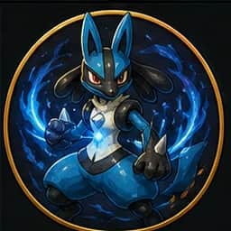 Lucario portrait in the Pokémon Fan Content Pack character pack